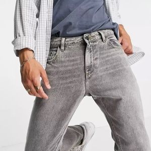 ASOS stone washed grey jeans NWT